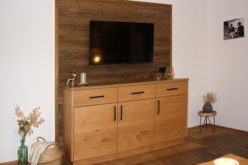 Sat-TV im Wohnzimmer